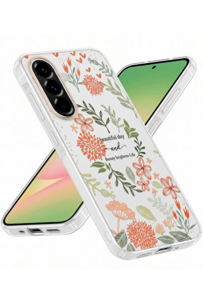 Rivor Samsung Galaxy A36 Uyumlu Kılıf Kamera Çıkıntılı Beautiful Desenli İnce...