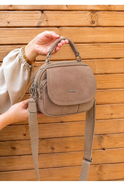 MEGA ÇANTA Original Women's 5-Section Hand and Crossbody Bag (Tm7032)
