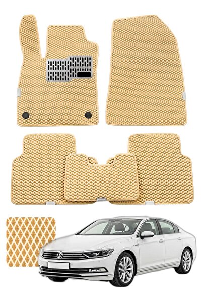 Evanotion Volkswagen Passat 2014-2023 B8 Araca Özel Premium Eva Oto Paspas To...