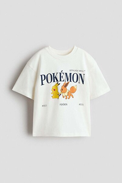 H&M Printed oversized T-shirt