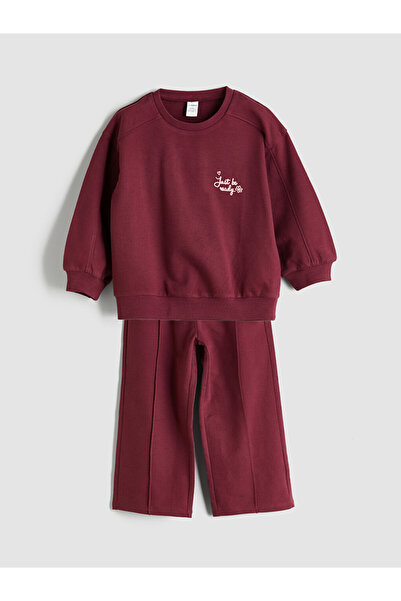 LC Waikiki Set de fete imprimat cu guler rotund