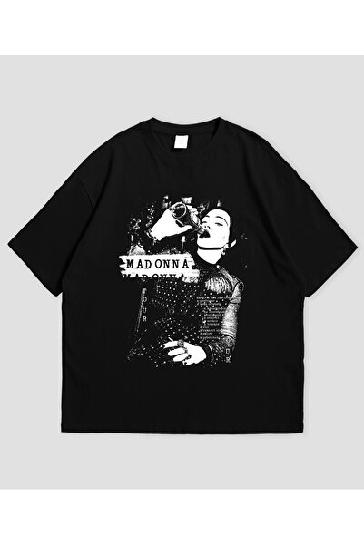 Grafftee Clothing Μπλουζάκι με στάμπα Μαντόνα, unisex, oversized