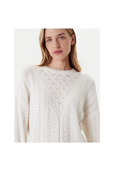 Guess Pulover de damă W5YR56Z2ZK2 Alb