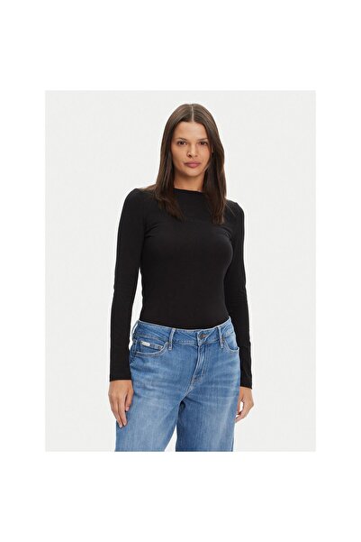 Guess Jeans Γυναικεία Μπλούζα W4YI22J1314 Μαύρη