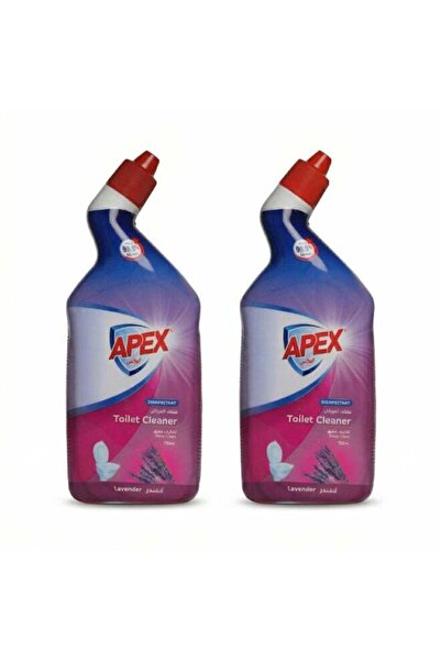Apex Toilet Cleaner Lavender 750ml Promo Pack of 2 Disinfectant Deep Clean To...