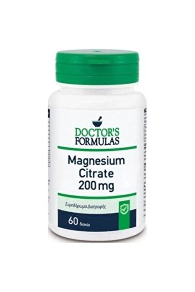 OEM Φόρμουλες του Γιατρού Κιτρικό Μαγνήσιο 200mg 60 ταμπλέτες