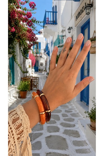 GMN COLLECTION YENİ SEZON YENİ SERİ SUMMER FASHİON 2Lİ PARLAK SEDEFLİ LASTİKL...