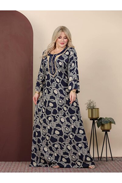 AFandina Soft Viscose Jalabiya with Classy Design for a Classy Daily Look We-552