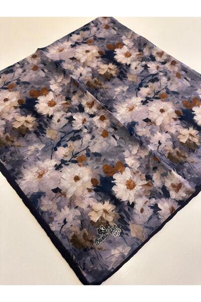 KB Bursa İpek Hand Sewn Cotton Soft Scarf 100X100 cm