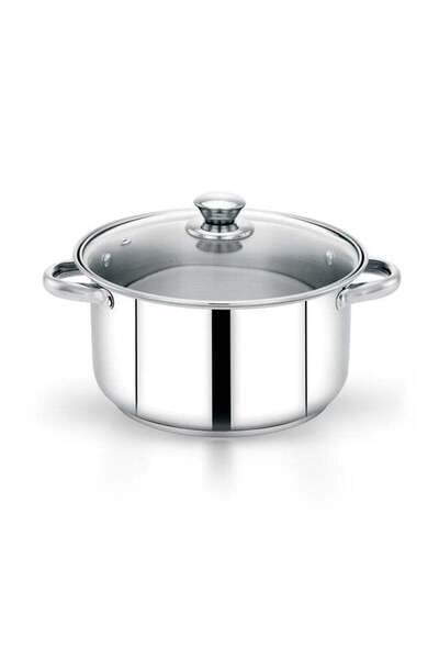 ROYALFORD Massilia Stainless Steel Stockpot with Glass Lid- RF11592 Perfect f...