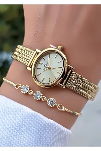 Daniel Klein New Season Minimal Oval Case Women's Wristwatch – |   Bracelet w...