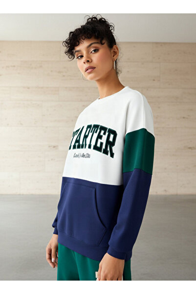 FAV STARTER COLOR BLOCK SWEATSHIRT