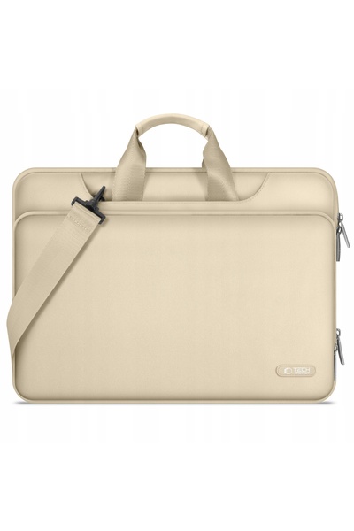 NO BRAND Husă pentru laptop TECH-PROTECT Pocket Bag 15-16 inci Bej