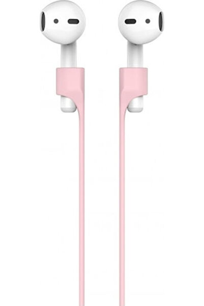 OEM Λουράκι κατά της απώλειας σε ροζ χρώμα για Apple AirPods 1 / AirPods 2