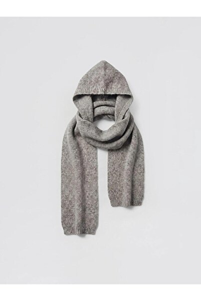 LC Waikiki Women's Knitwear Hooded Scarf (W6)