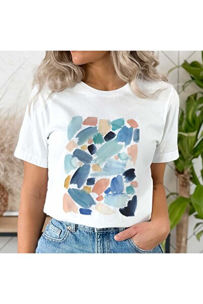 Orielle Tricou cu tușe de pensulă