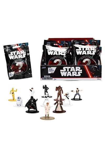 Jada Nano Metalfigs Star Film Wars Sürpriz Paket Metal Figür Mystery Koleksiy...