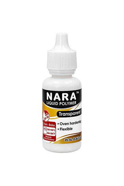 NARA Likit Polimer Kil Şeffaf 25 ml.