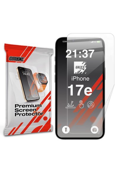 Grizz Glass GrizzGlass Керамично фолио Прозрачен протектор за екран за iPhone...