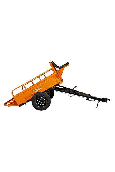 DETOOLZ Remorcă tractor 600 Kg înălțime extensie 150 mm