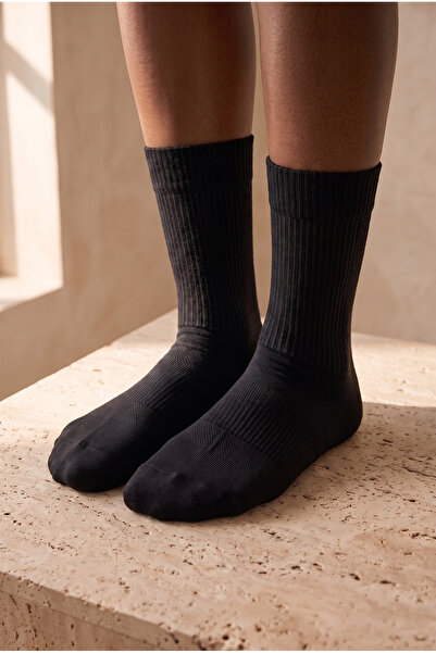 Katia&Bony Unisex Soket Sports Socks Black