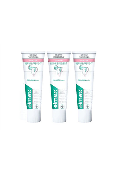 Elmex Hassas Onarım Koruma Diş Macunu 75ml (3 Adet)
