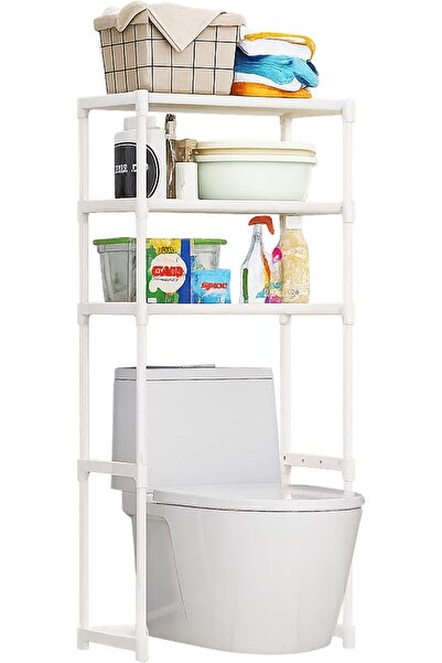 ULHYC 3-Tier Toilet Storage Rack with High Capacity Toilet Paper Holder and H...