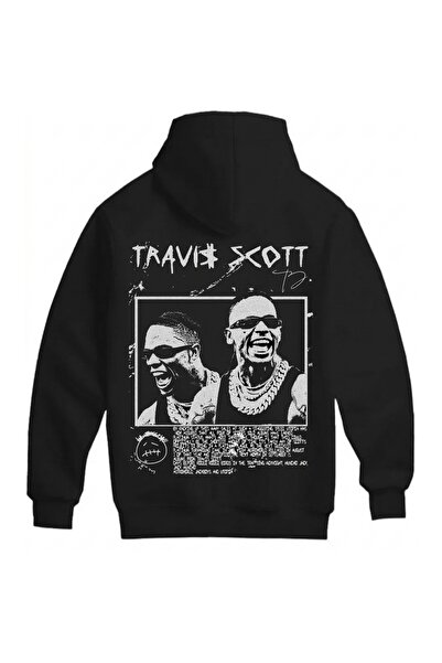 SVART WEAR Travis Scott Unisex Oversize 100% Cotton Sweatshirt