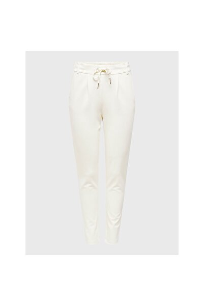 ONLY Pantaloni de damă din material textil 15115847 Alb