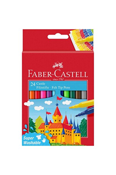 Faber Castell Carioci superlavabile 2021, 24 buc/set Faber-Castell
