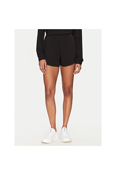Guess Șorturi de plajă pentru femei O5GD06KCQP2 Negru