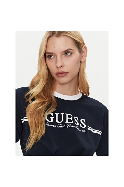 Guess Tricou de damă V5GI05I3Z14 Bleumarin