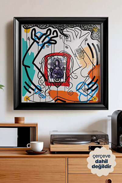 Persona Istanbul Keith Haring "Apocalypse 6" - Pop Art Poster (Çerçevesiz)
