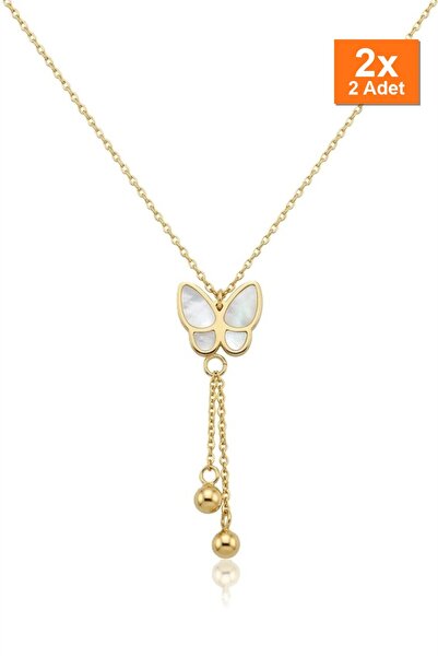 Bozhi Steel Necklace Gold 45cm Stylish Gift