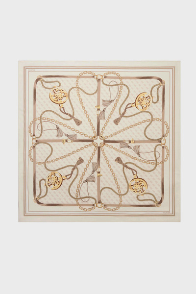 Guess Desenli 120 x 120 cm Eşarp AW5537POL03 EŞARP AW5537 POL03 OFF