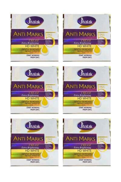Jhalak Anti Marks 5in1 Face Cream - Pack of 6