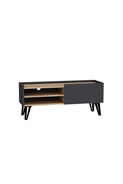 OEM Comodă TV Hanah Home, cadru din PAL/metal melaminat, 120x38.6x49.6 cm, sa...