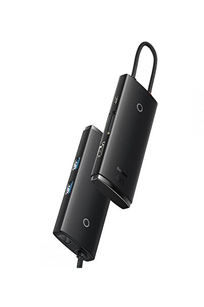 Baseus Stație de andocare Lite, conectare PC USB Type-C, 2 porturi USB 3.0, 1...