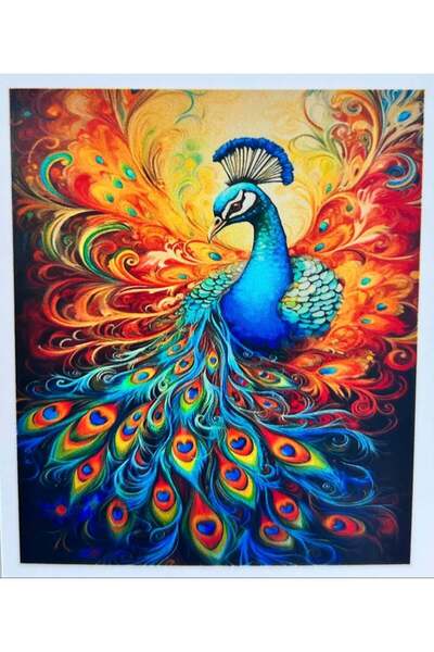 iğne izi Hi Stone 5D Diamond Bead Stone Embroidery Mosaic Tapestry Kit 50X65C...