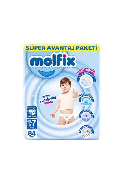 Molfix Kanal Teknolojisi Süper Avantaj Paketi 7 Beden XXL 84 Adet