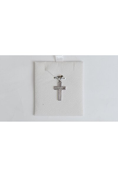 OEM Ασημένιος Σταυρός με αλυσίδα Silver925.Διάσταση:3*1.2Cm