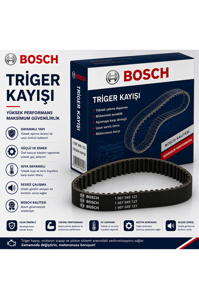 Bosch Triger Kayışı 1987949677 JEEP- DODGE- CHRYSLER