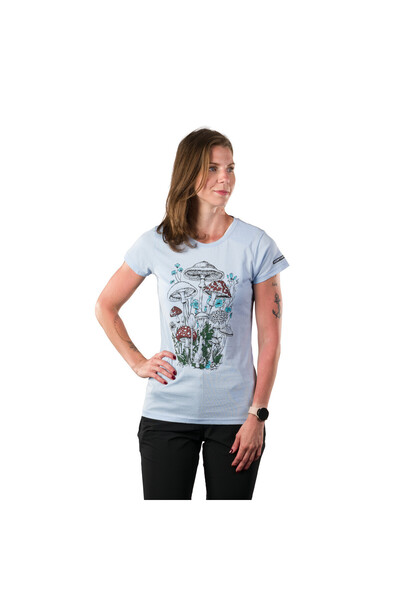 NORTHFINDER Tricou damă exterior 100% bumbac organic croială regular TRYANNA,...