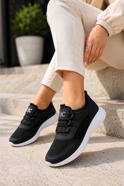 Acarbey Comfortable, Lightweight, Daily Unisex Sports Shoes with Zipper Detail