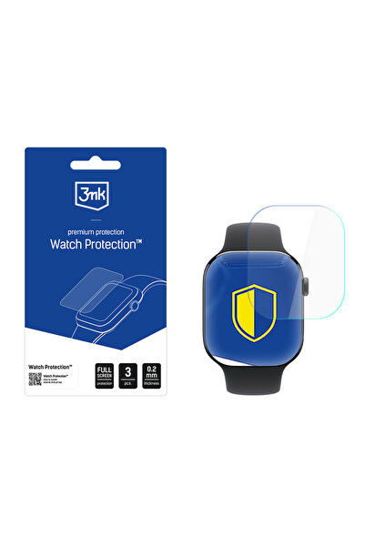 3MK Protector de ecran ARC pentru Apple Watch 11 42 mm, Transparent