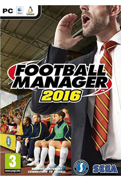 SEGA Football Manager 2016 Παιχνίδι PC (Μεταχειρισμένο)