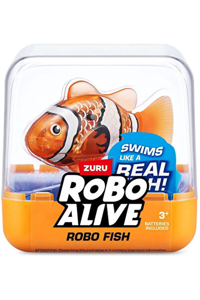 ROBO Ζωντανό Ψάρι Πορτοκαλί με Λευκό 7191b