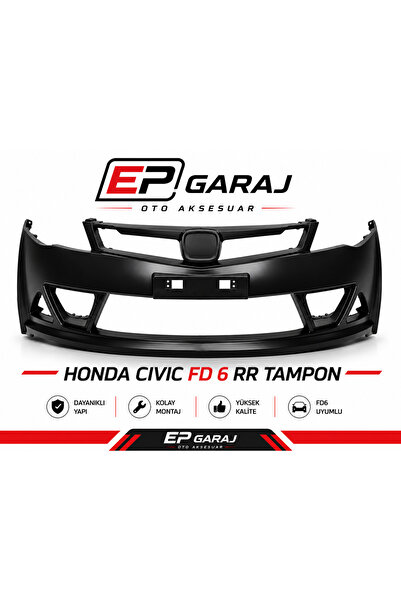 EP GARAJ OTOMOTİV Honda Civic FD6 RR Ön Tampon 2007-2012 Model | Tayvan Üreti...