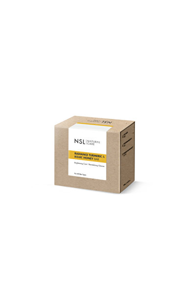 NSL NATURAL CARE Radiance Turmeric & Kojic Honey Bar (Solid Soap)