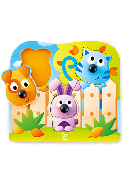 Hape Μεγάλη Μύτη Άγριο Παζλ Ξύλινο Παιδικό Παζλ E1309